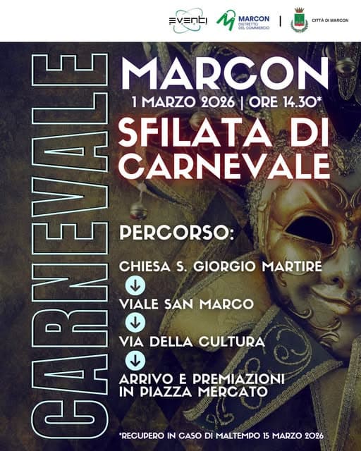 carnevale marcon 2026
