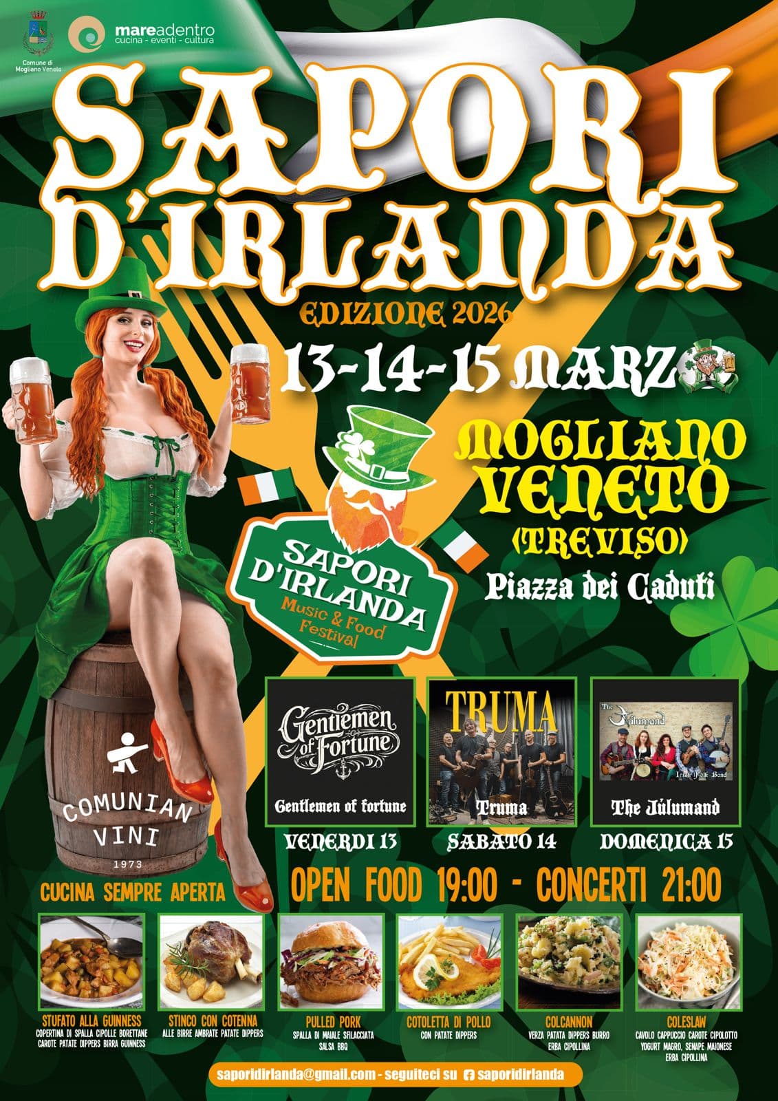 sapori irlanda mogliano veneto 2026