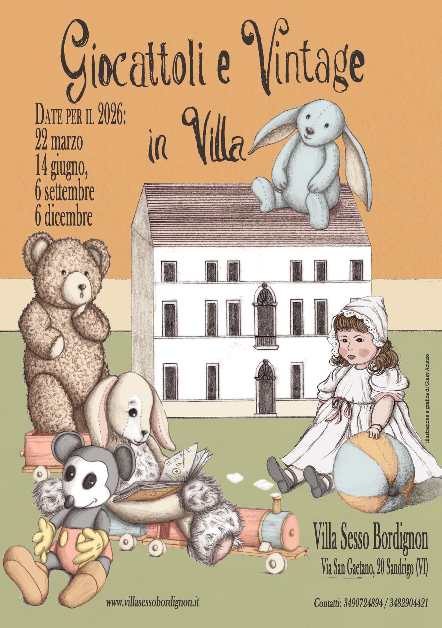 giocattoli vintage villa sandrigo 2026