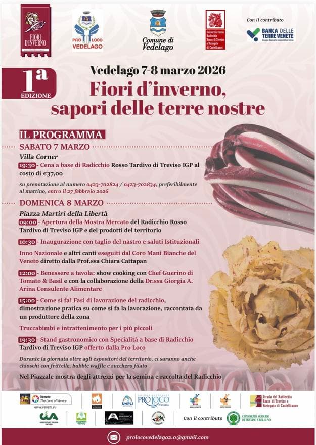 Fiori Inverno Radicchio 2026 - Vedelago