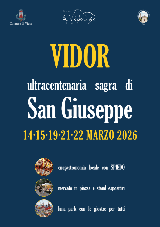 sagra san giuseppe vidor 2026