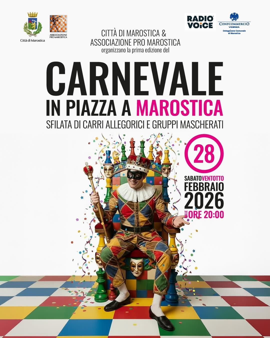 carnevale marostica 2026