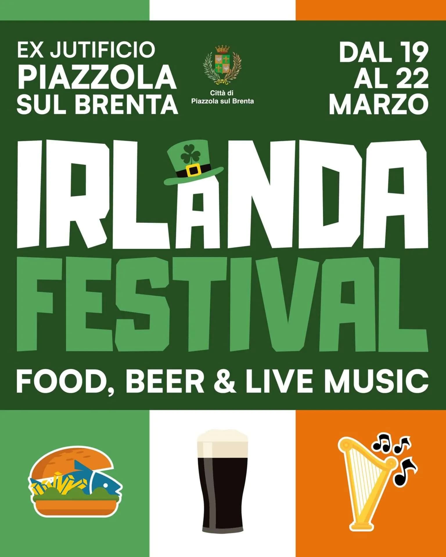irlanda festival piazzola brenta 2026