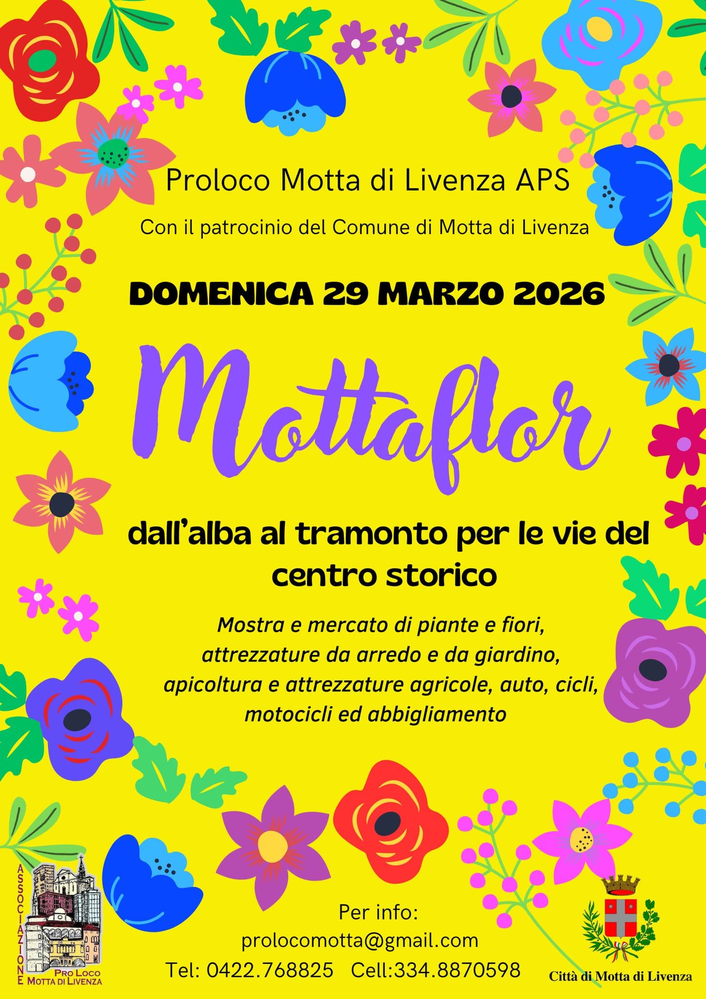 mottaflor 2026 fiori motta livenza