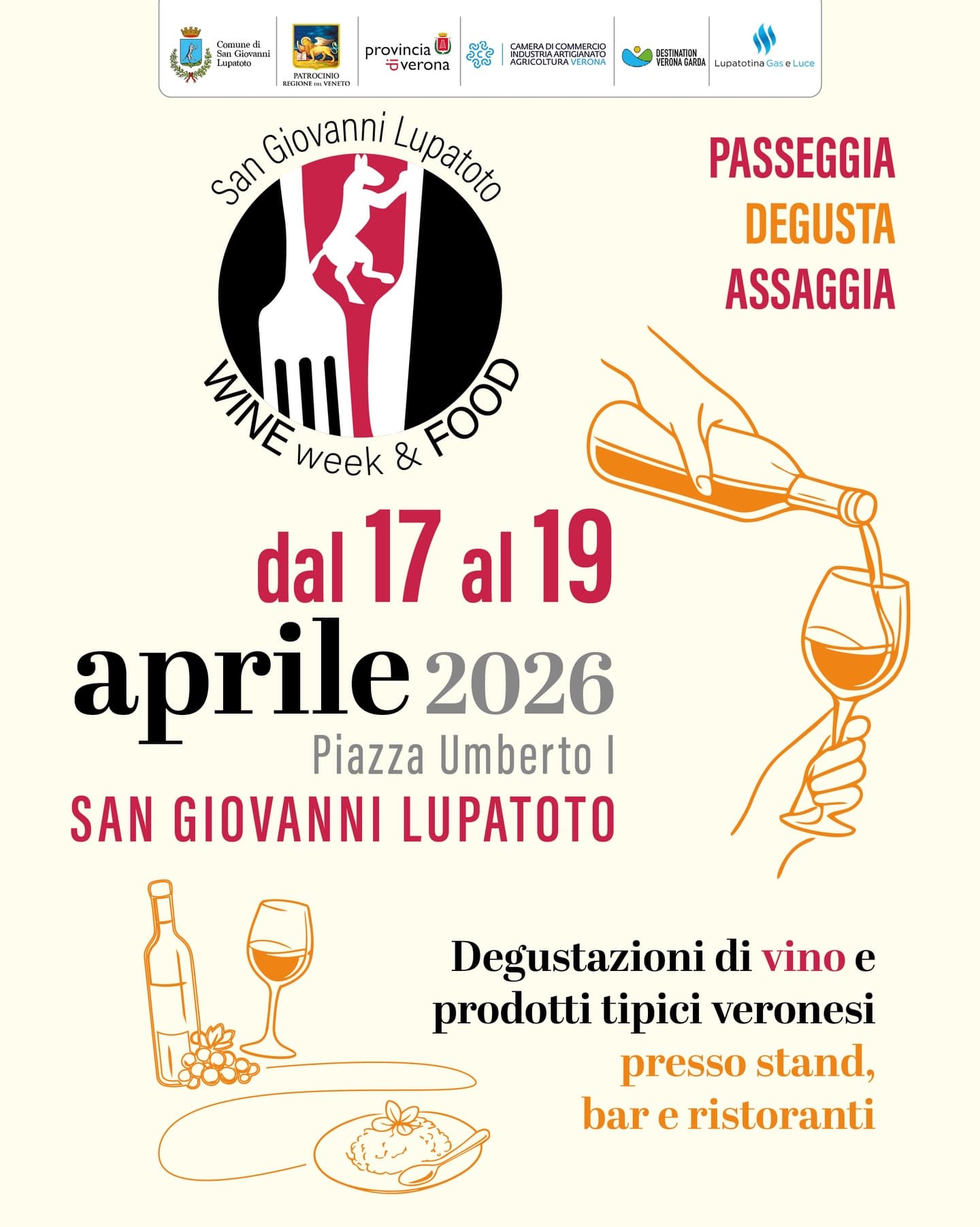 wine week food san giovanni lupatoto 2026