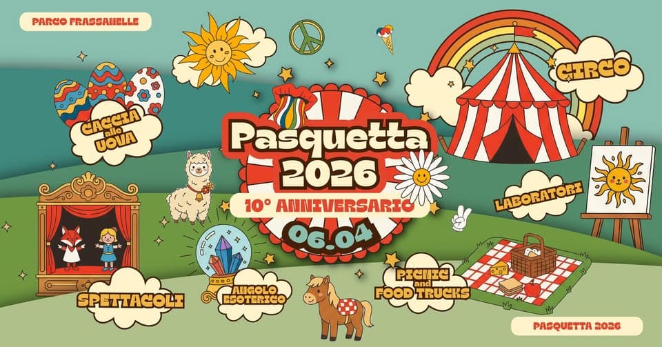 pasquetta 2026 parco frassanelle