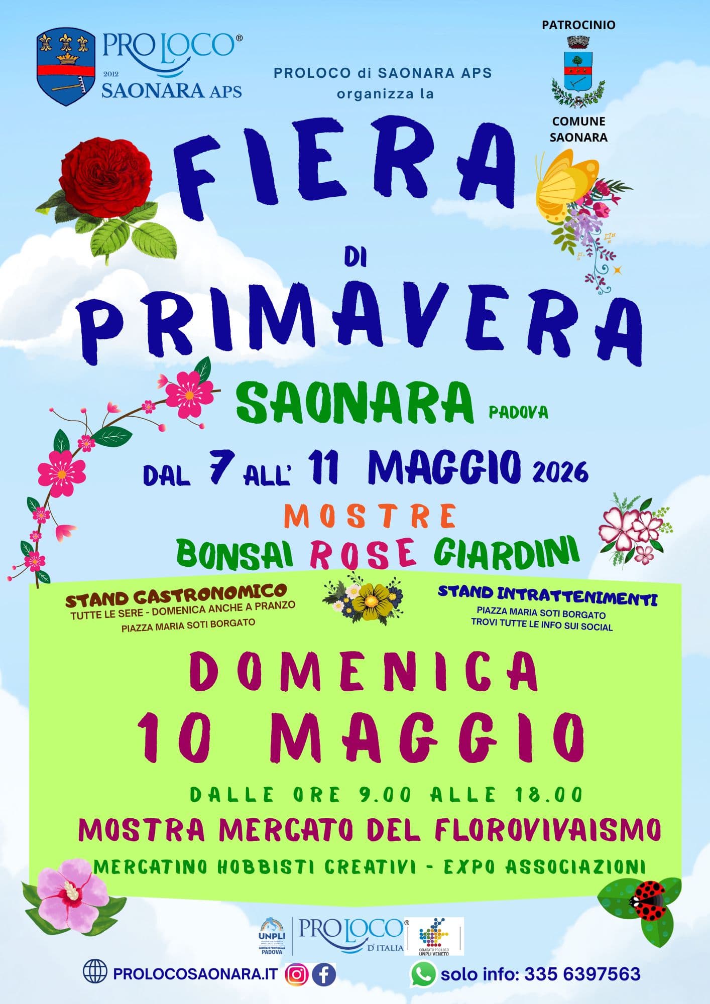 fiera primavera saonara 2026