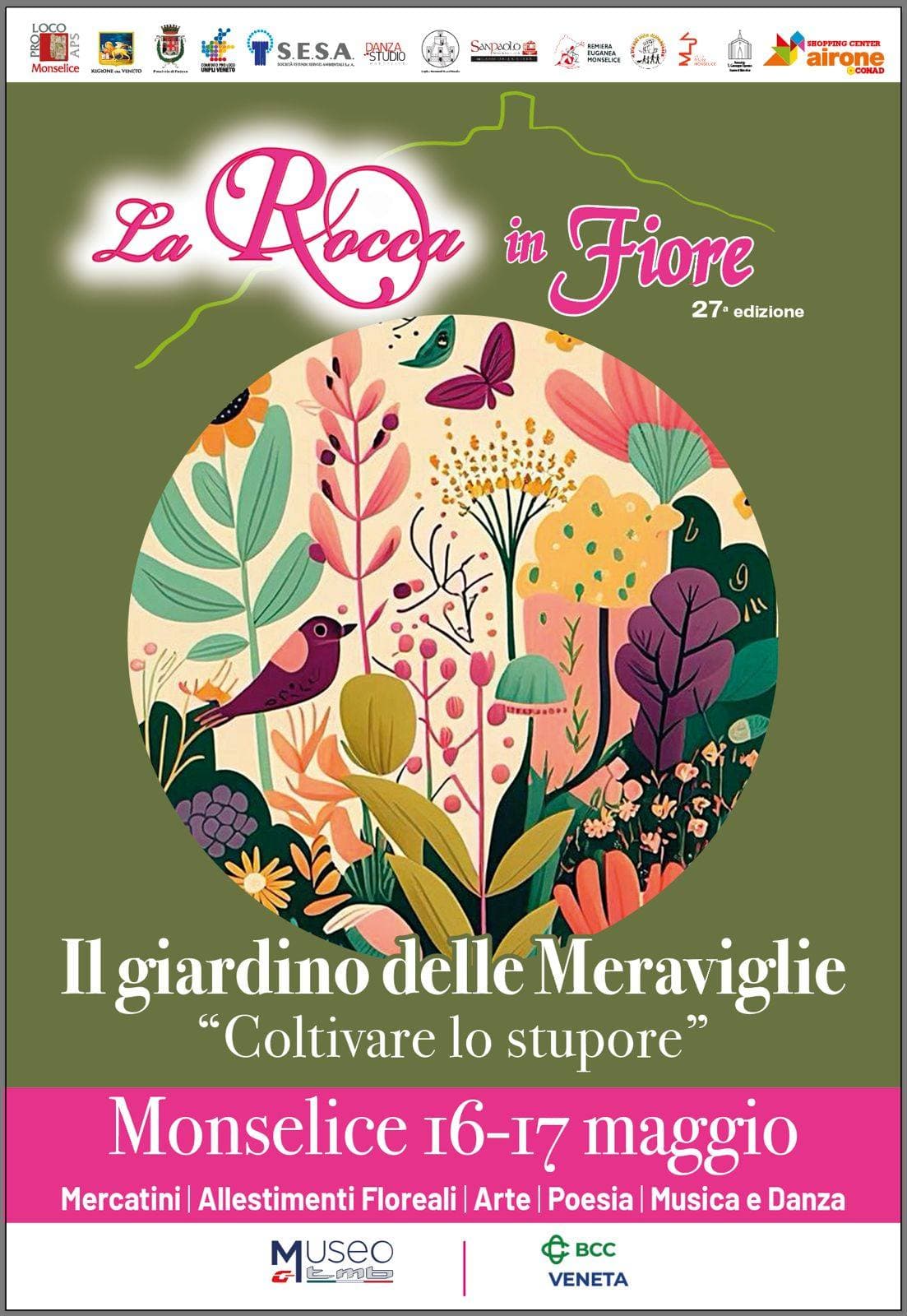 rocca in fiore 2026 monselice