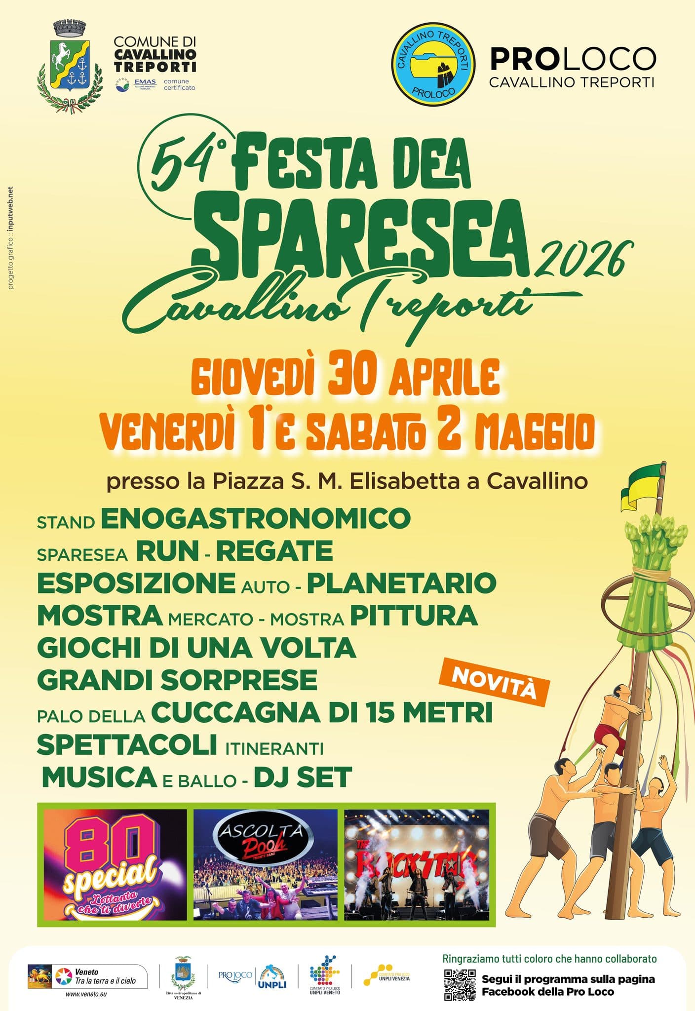 festa sparasea cavallino treporti 2026
