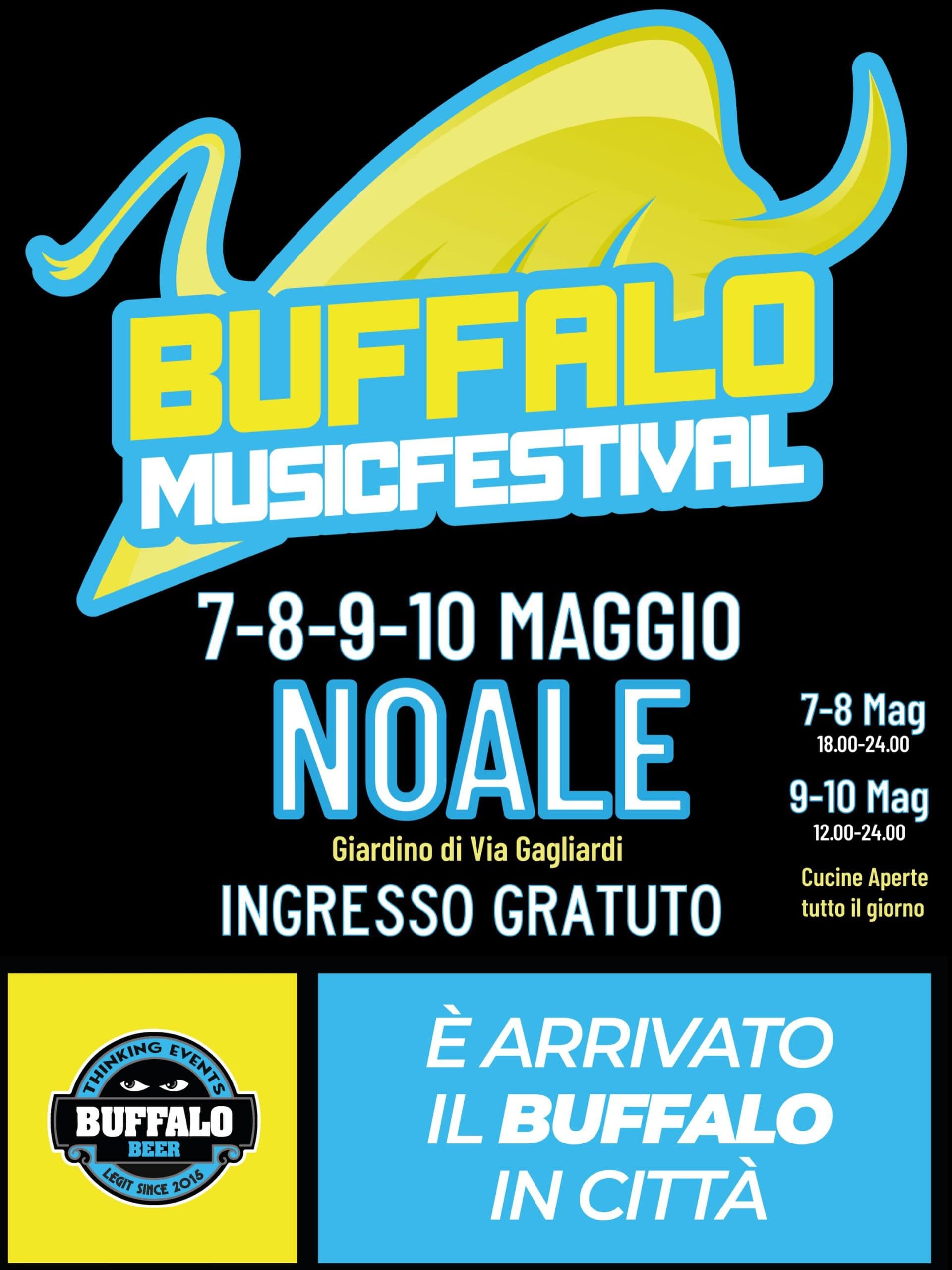 buffalo music festival 2026 noale