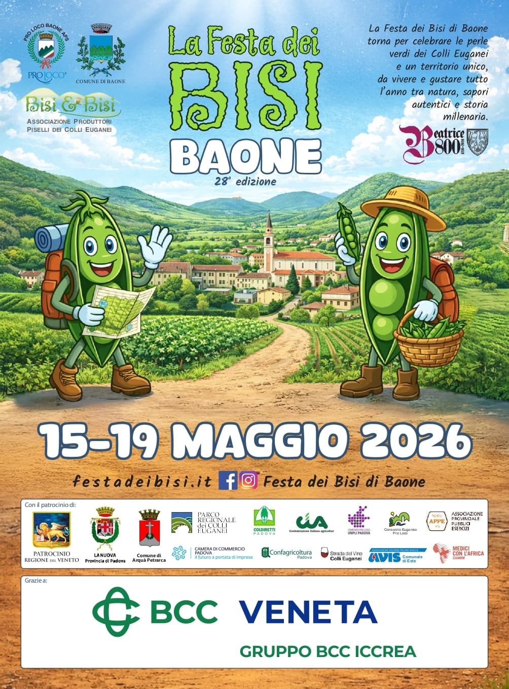 festa bisi baone 2026