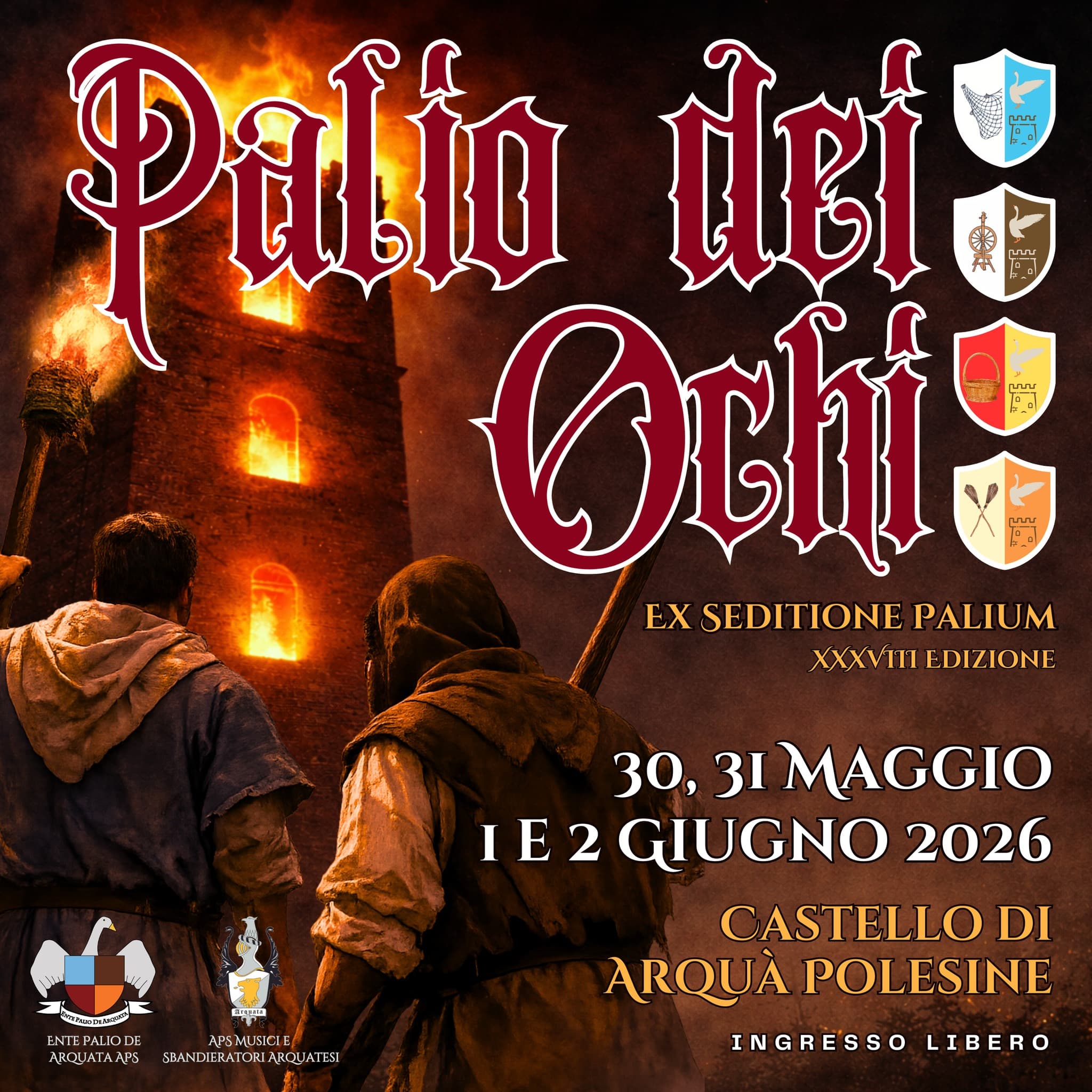 palio ochi 2026 arqua polesine