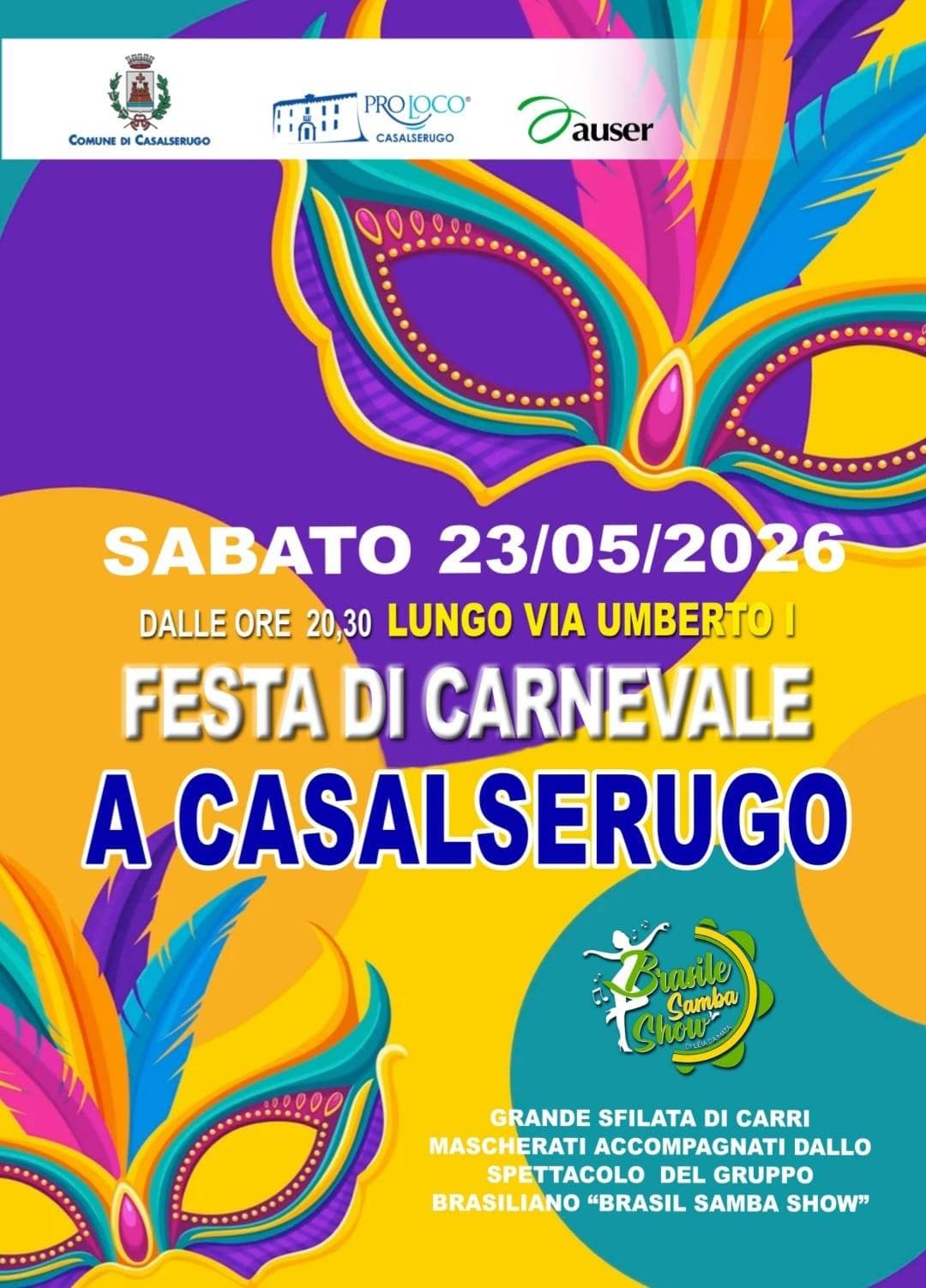 carnevale casalserugo 2026