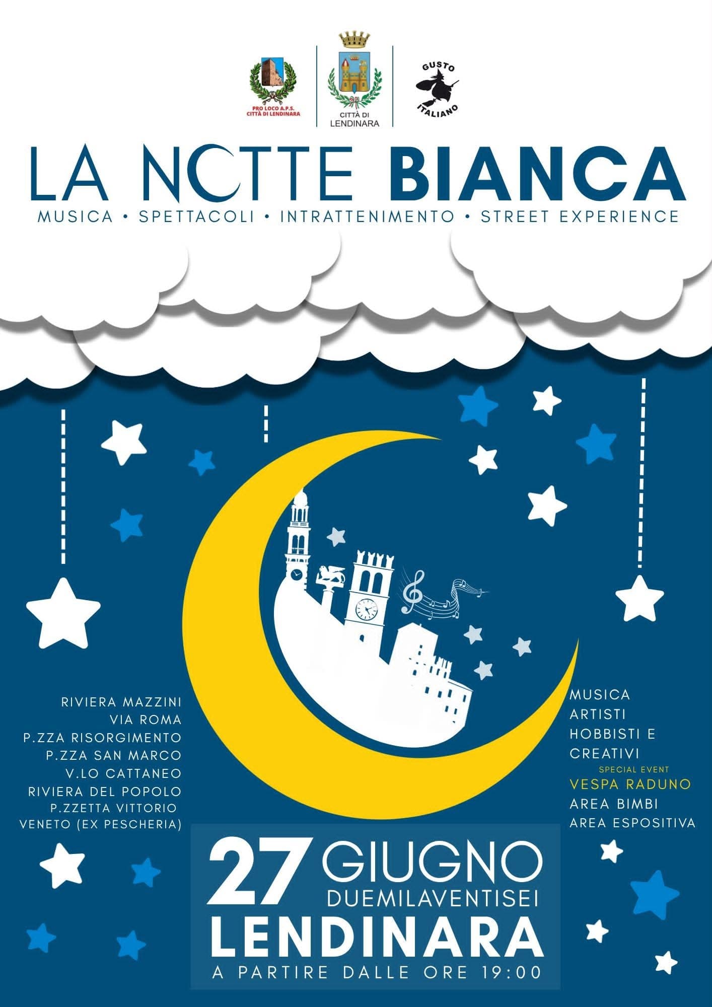 notte bianca lendinara 2026