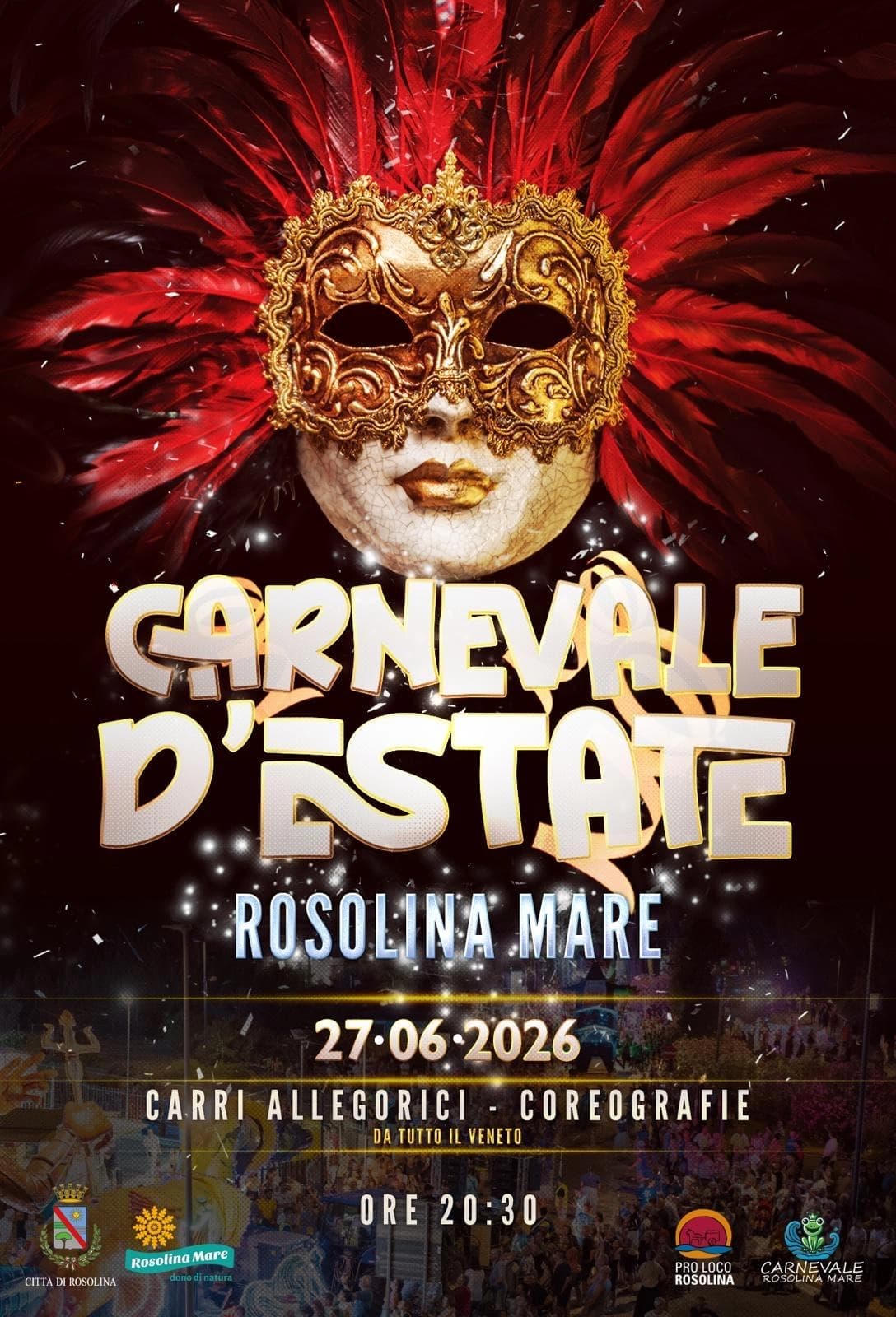 carnevale estate 2026 rosolina mare