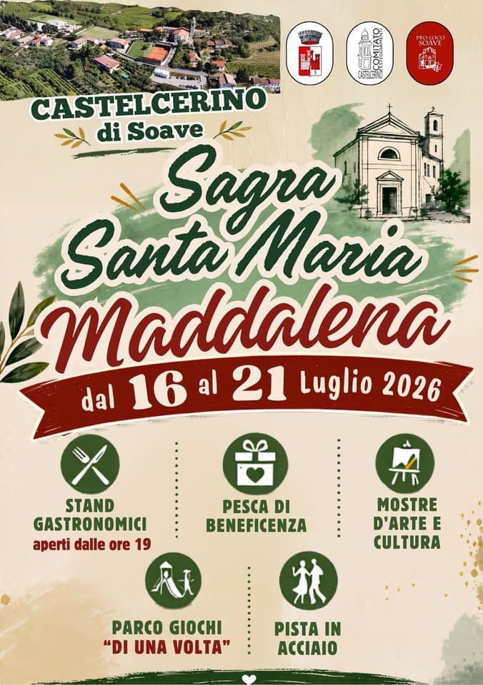 sagra santa maria maddalena 2026