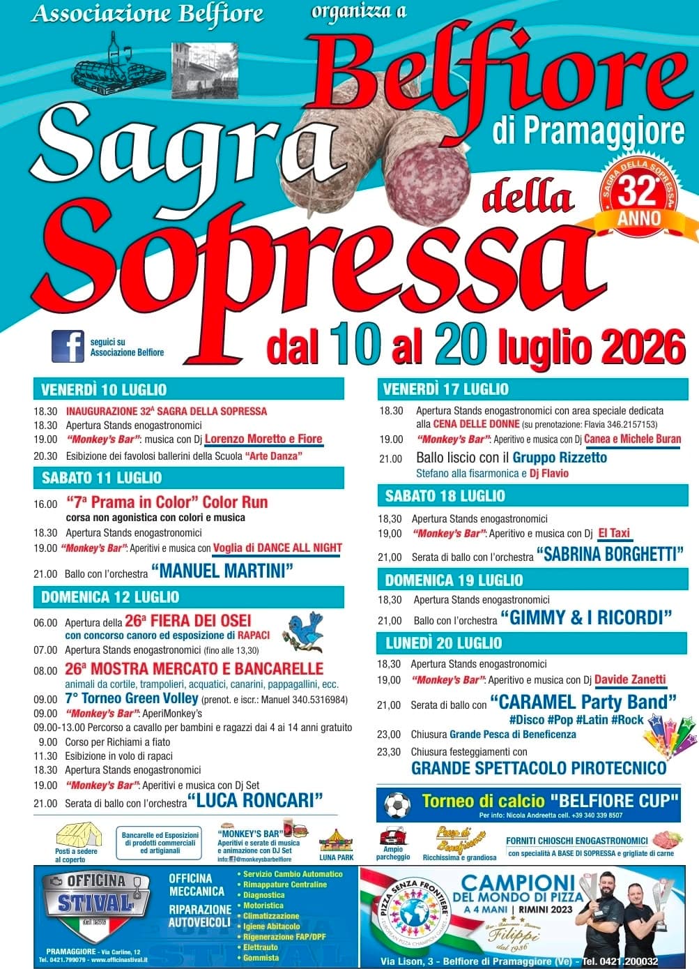 sagra sopressa 2026 pramaggiore