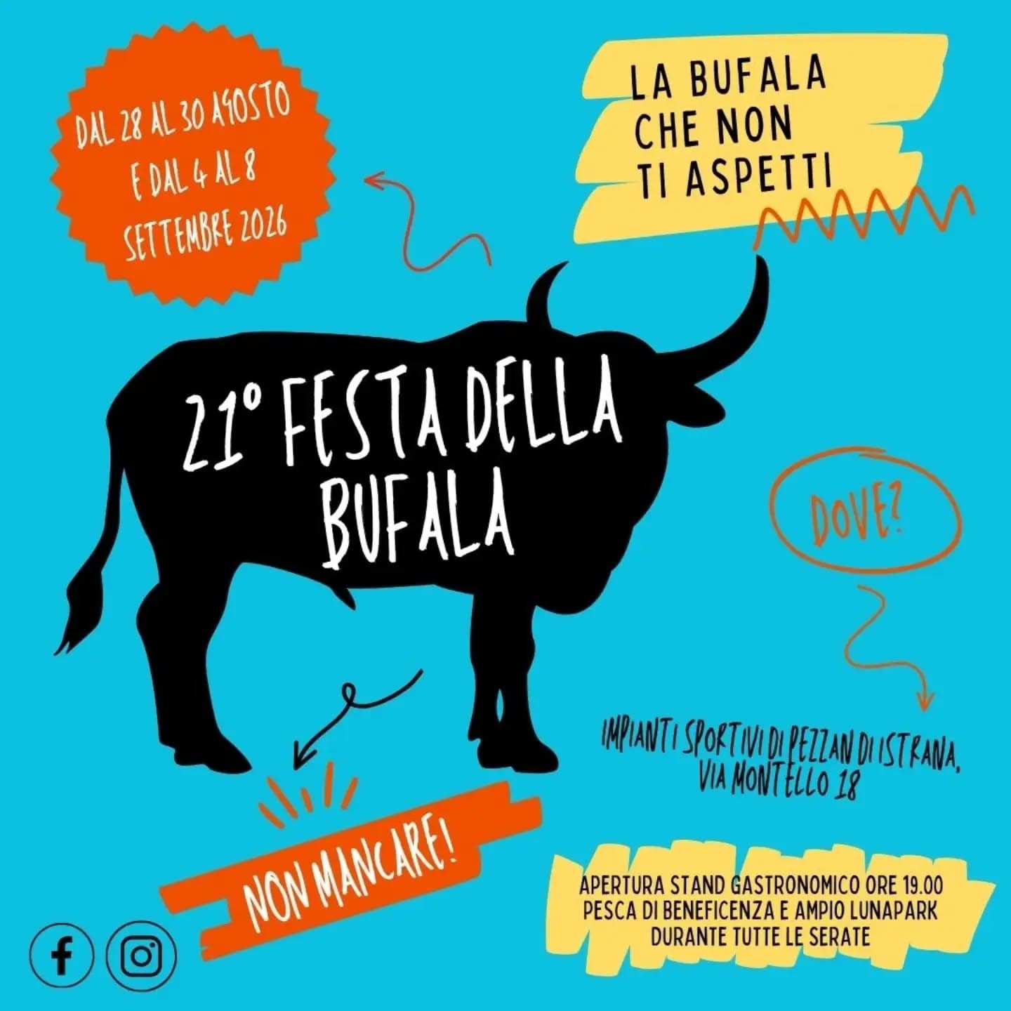 festa bufala 2026 istrana