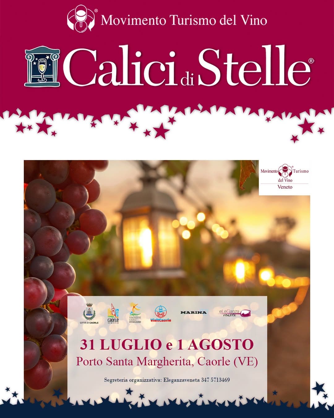 calici stelle 2026 caorle