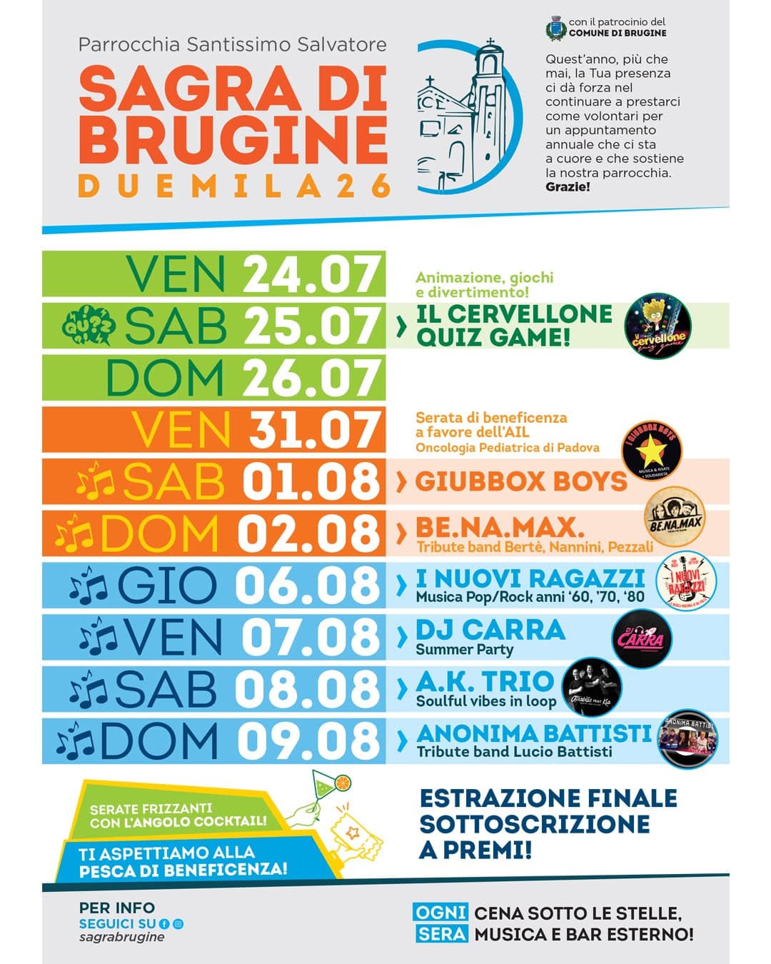 sagra brugine 2026