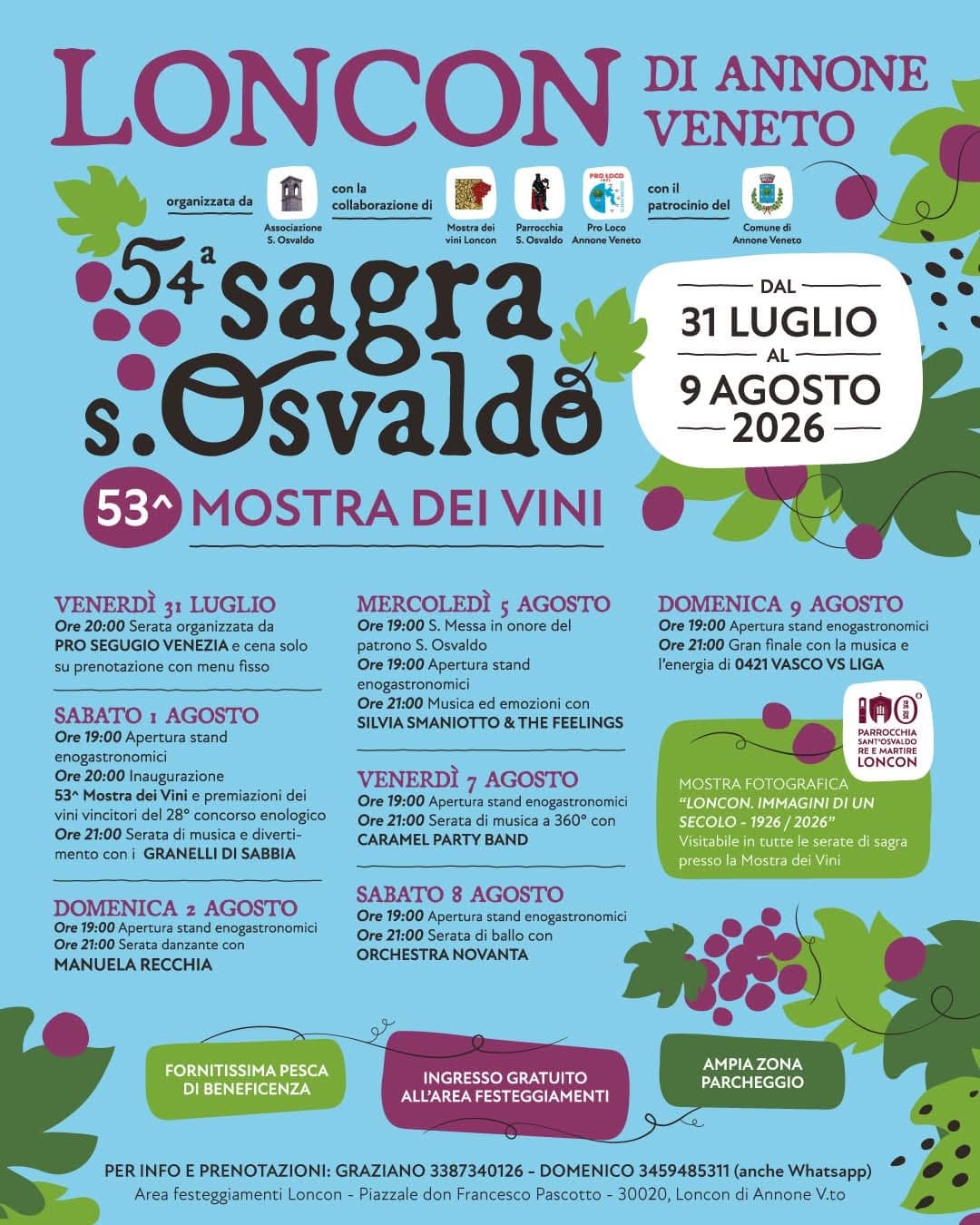 sagra s.osvaldo loncon annone veneto 2026