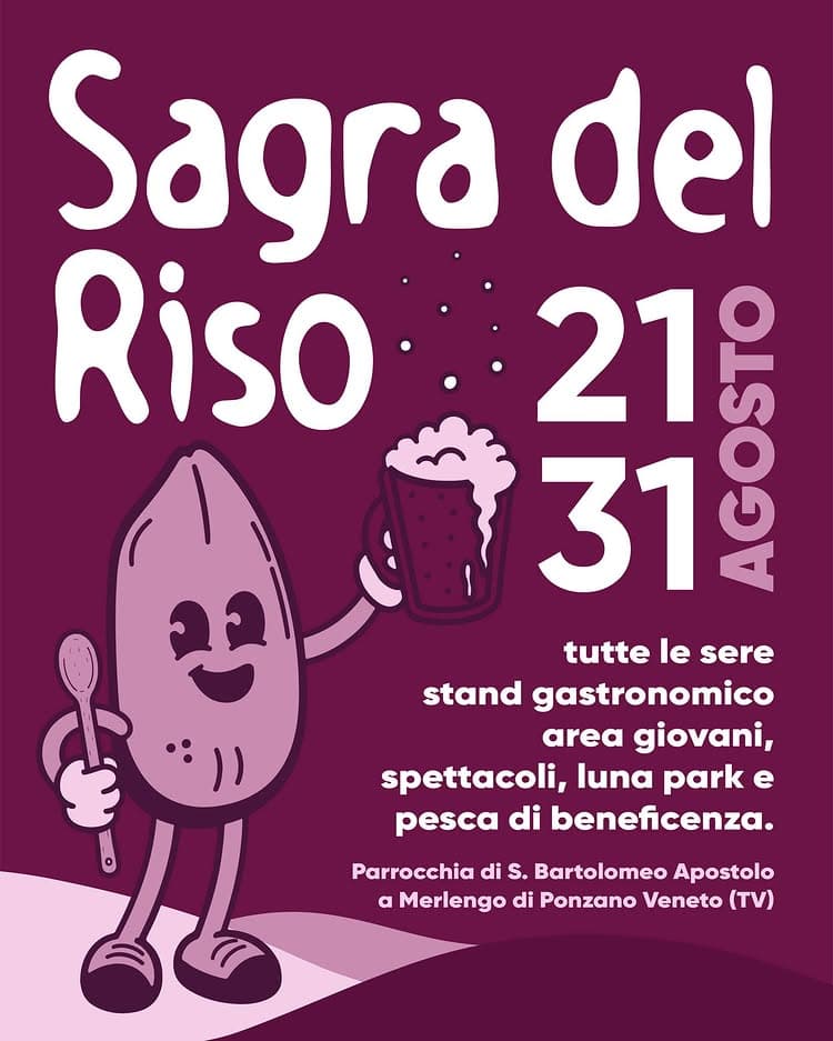 sagra riso merlengo 2026