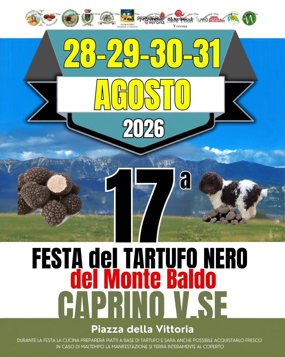 festa tartufo nero caprino veronese 2026