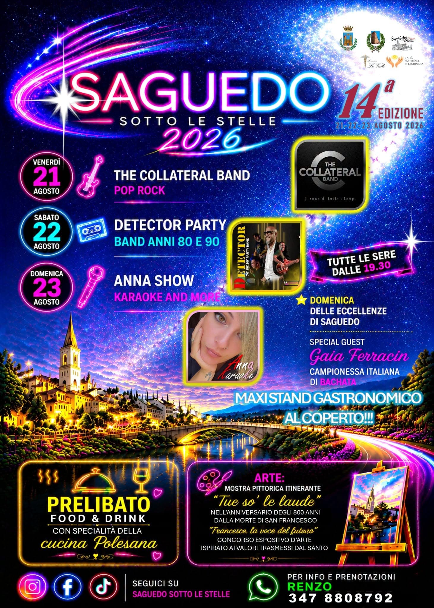 saguedo sotto le stelle 2026