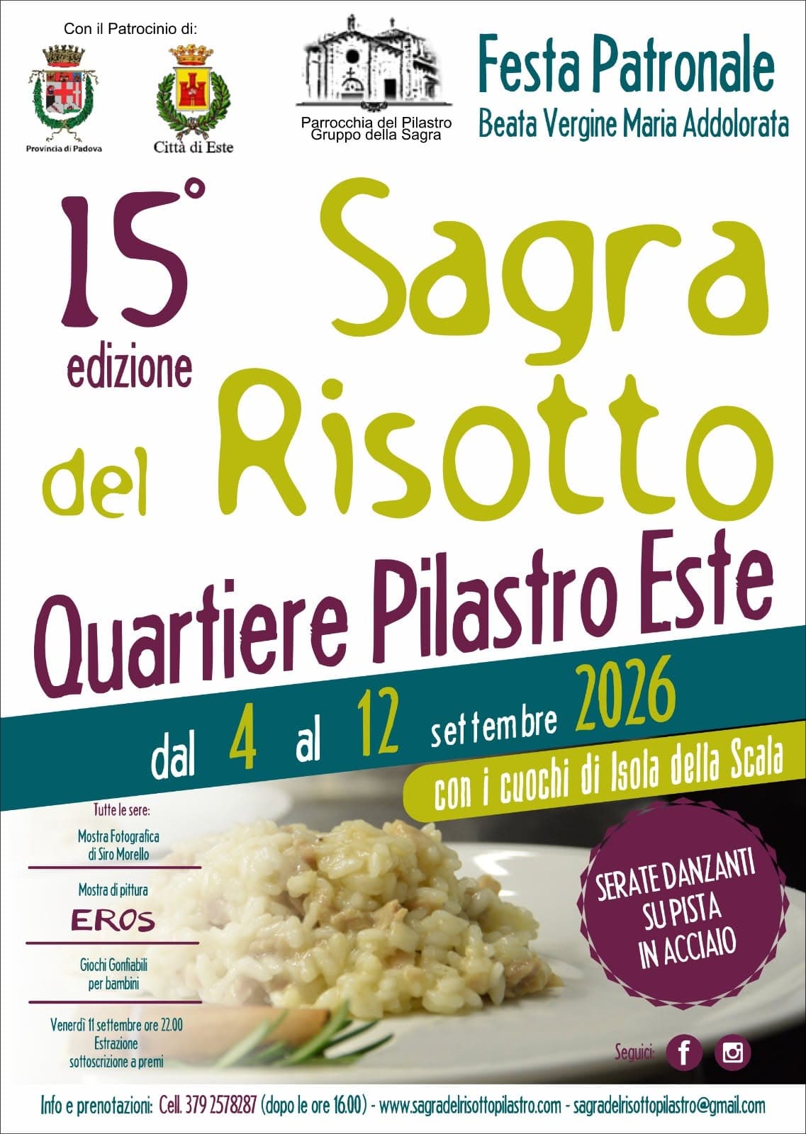 sagra risotto este 2026