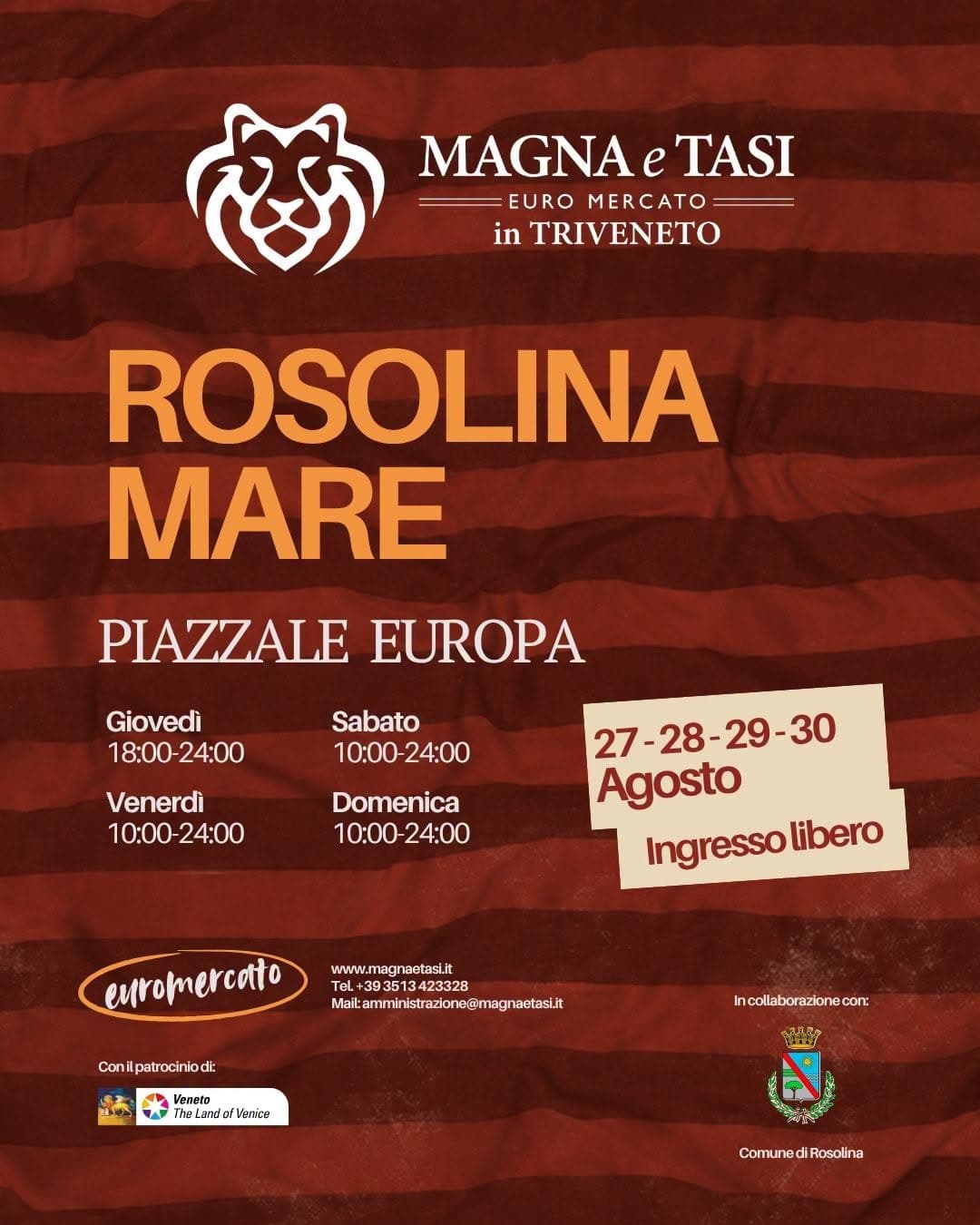 magna tasi rosolina mare 2026