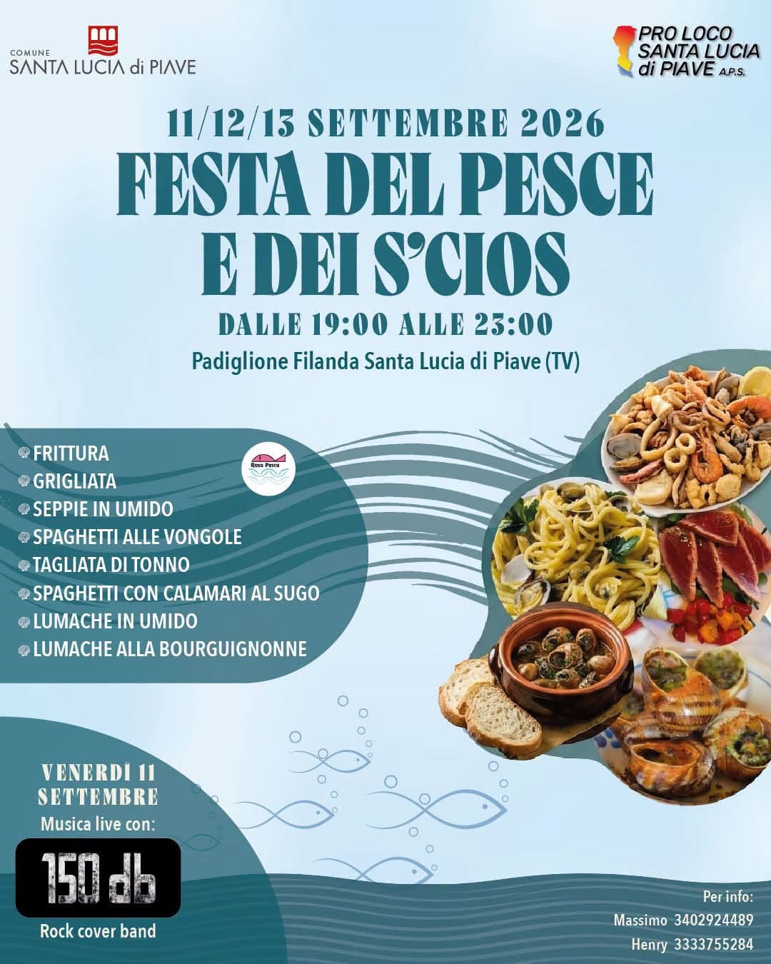 festa pesce 2026 santa lucia piave