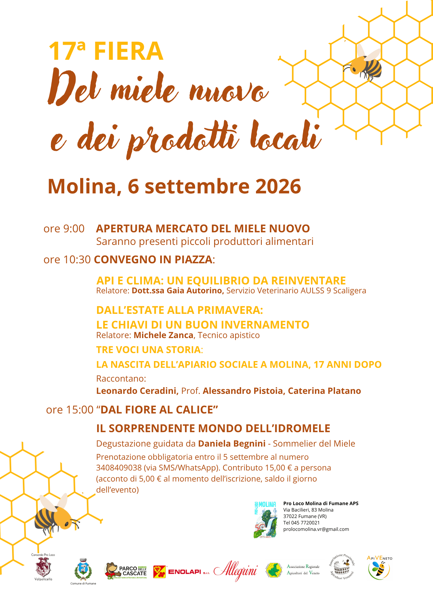 Fiera miele molina 2026